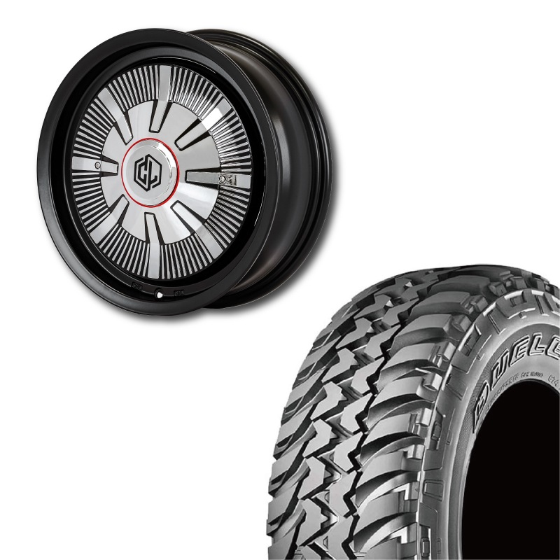 225/75R16 選べるタイヤセット <br> The First 16×5.5J +20