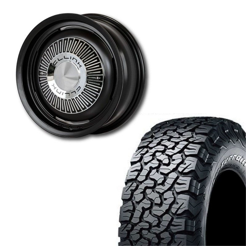 225/75R16 選べるタイヤセット <br> The First 16×5.5J +20 139.7 5H <br> 1本価格 ジムニー シーエルリンク