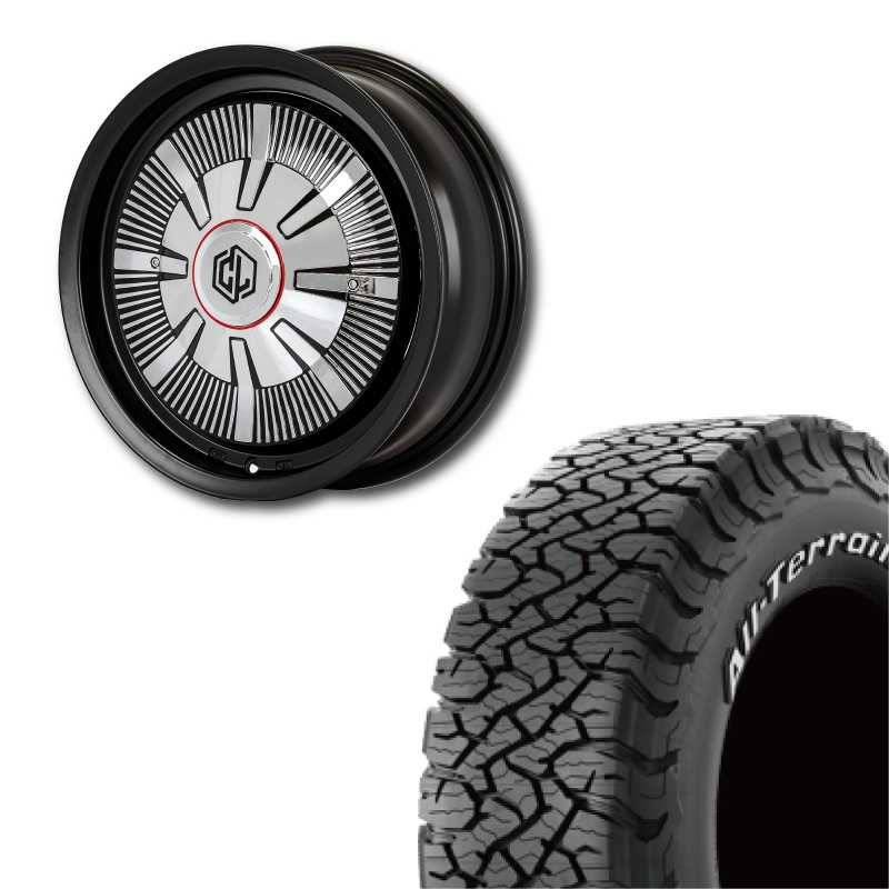 ジムニー　BFGoodrich LT225/75R16 オフロードタイヤ ジムニー対応タイヤ・BF Goodrich All-Terrain KO2 225/75R16