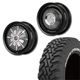 225/75R16<br> 選べるタイヤセット <br>【3インチUP 推奨】<br>【オーバーフェンダー 推奨】<br> The First <br>センターカバー2枚セット<br>コンプトン ガーデナ <br>16×5.5J +20 139.7 5H <br> ジムニー<br>1本価格