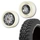 225/75R16<br> 選べるタイヤセット <br>【3インチUP 推奨】<br>【オーバーフェンダー 推奨】<br> The First <br>センターカバー2枚セット<br>コンプトン ガーデナ <br>16×5.5J +20 139.7 5H <br> ジムニー<br>1本価格