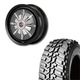 225/75R16 選べるタイヤセット <br> The First 16×5.5J +20 139.7 5H <br> 1本価格 ジムニー シーエルリンク