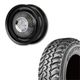 225/75R16 選べるタイヤセット <br> The First 16×5.5J +20 139.7 5H <br> 1本価格 ジムニー シーエルリンク