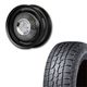 225/70R16 選べるタイヤセット <br> The First 16×5.5J +20 139.7 5H <br> 1本価格 ジムニー シーエルリンク
