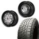 225/70R16<br> 選べるタイヤセット <br>【1～2インチUP 推奨】<br>【オーバーフェンダー 推奨】<br> The First <br>センターカバー2枚セット<br>コンプトン ガーデナ <br>16×5.5J +20 139.7 5H <br> ジムニー<br>1本価格