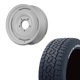 215/70R16 選べるタイヤセット <br> オールドスタイルスチールホイール 16×5.5J +20 139.7 5H <br> 1本価格 ジムニー シーエルリンク