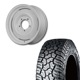 215/70R16 選べるタイヤセット <br> オールドスタイルスチールホイール 16×5.5J +20 139.7 5H <br> 1本価格 ジムニー シーエルリンク