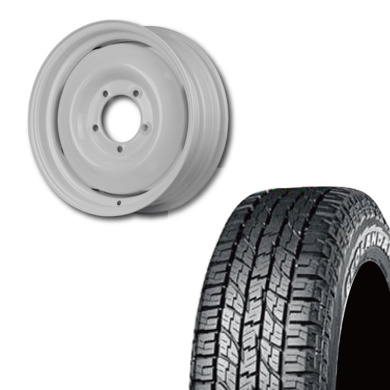 225/75R16 選べるタイヤセット / オールドスタイルスチール