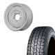 225/75R16 選べるタイヤセット <br> オールドスタイルスチールホイール 16×5.5J +20 139.7 5H <br> 1本価格 ジムニー シーエルリンク