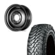 225/75R16 選べるタイヤセット <br> オールドスタイルスチールホイール 16×5.5J +20 139.7 5H <br> 1本価格 ジムニー シーエルリンク