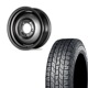225/75R16 選べるタイヤセット <br> オールドスタイルスチールホイール 16×5.5J +20 139.7 5H <br> 1本価格 ジムニー シーエルリンク