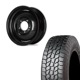 225/75R16 選べるタイヤセット <br> オールドスタイルスチールホイール 16×5.5J +20 139.7 5H <br> 1本価格 ジムニー シーエルリンク