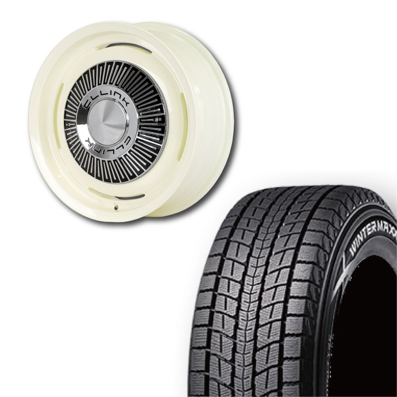 225/70R16 選べるスタッドレスセット <br> The First 16×5.5J +20 139.7 5H <br> 1本価格 ジムニー シーエルリンク