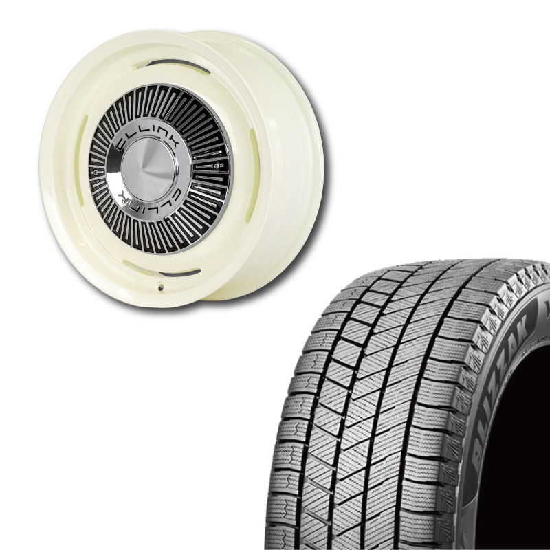 225/70R16 選べるスタッドレスセット <br> The First 16×5.5J +20 139.7 5H <br> 1本価格 ジムニー シーエルリンク