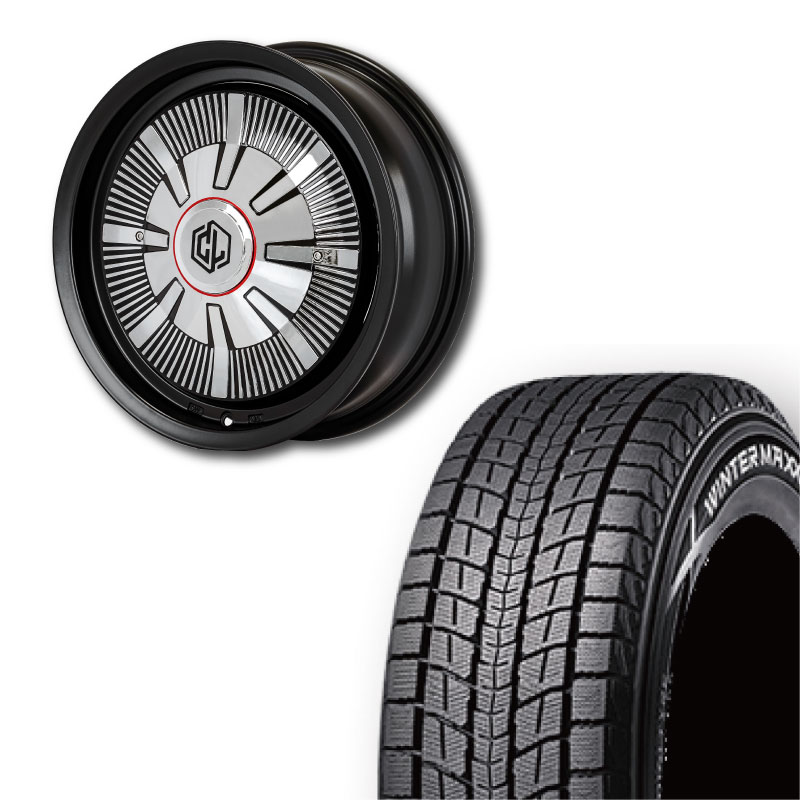 225/70R16 選べるスタッドレスセット <br> The First 16×5.5J +20 139.7 5H <br> 1本価格 ジムニー シーエルリンク