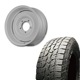 225/70R16 選べるタイヤセット <br> オールドスタイルスチールホイール 16×6J -5 139.7 5H <br> 1本価格 シエラ ノマド シーエルリンク