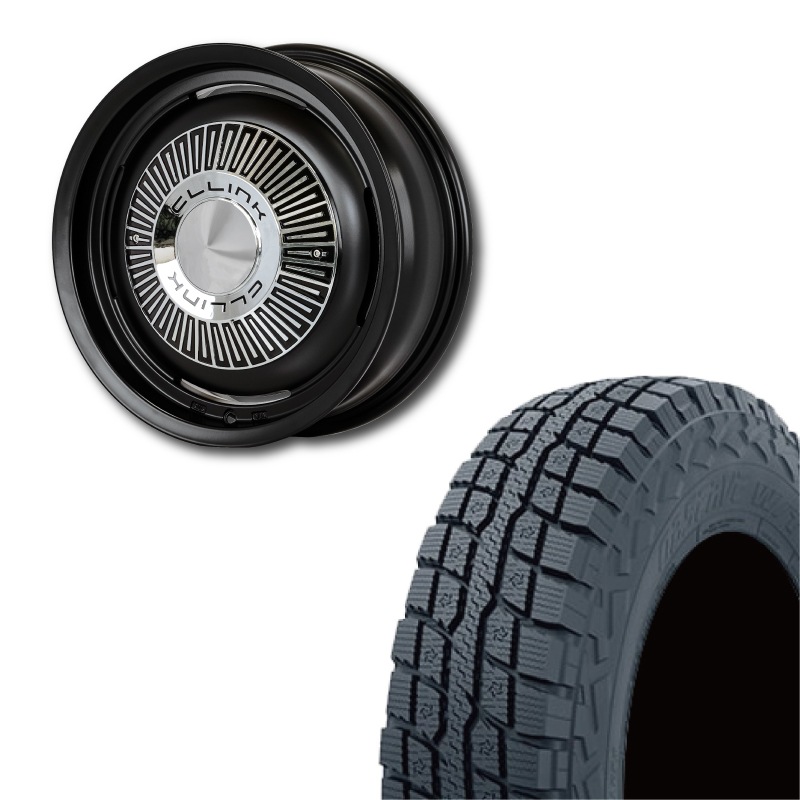185/85R16 選べるスタッドレスセット <br> The First 16×5.5J +20 139.7 5H <br> 1本価格 ジムニー シーエルリンク