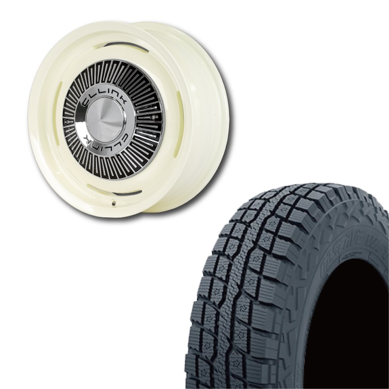 185/85R16 選べるスタッドレスセット <br> The First 16×5.5J +20 139.7 5H <br> 1本価格 ジムニー シーエルリンク