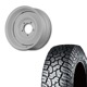 235/70R16 選べるタイヤセット <br> オールドスタイルスチールホイール 16×6J -5 139.7 5H <br> 1本価格 シエラ シーエルリンク
