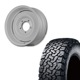 215/70R16 選べるタイヤセット <br> オールドスタイルスチールホイール 16×6J -5 139.7 5H <br> 1本価格 シエラ シーエルリンク