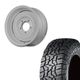 215/70R16 選べるタイヤセット <br> オールドスタイルスチールホイール 16×6J -5 139.7 5H <br> 1本価格 シエラ シーエルリンク