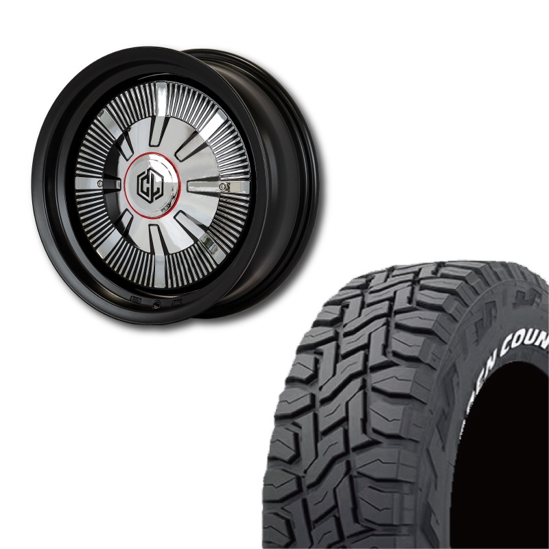 225/70R16 選べるタイヤセット <br> The First 16×6J -5 139.7 5H <br> 1本価格 シエラ シーエルリンク