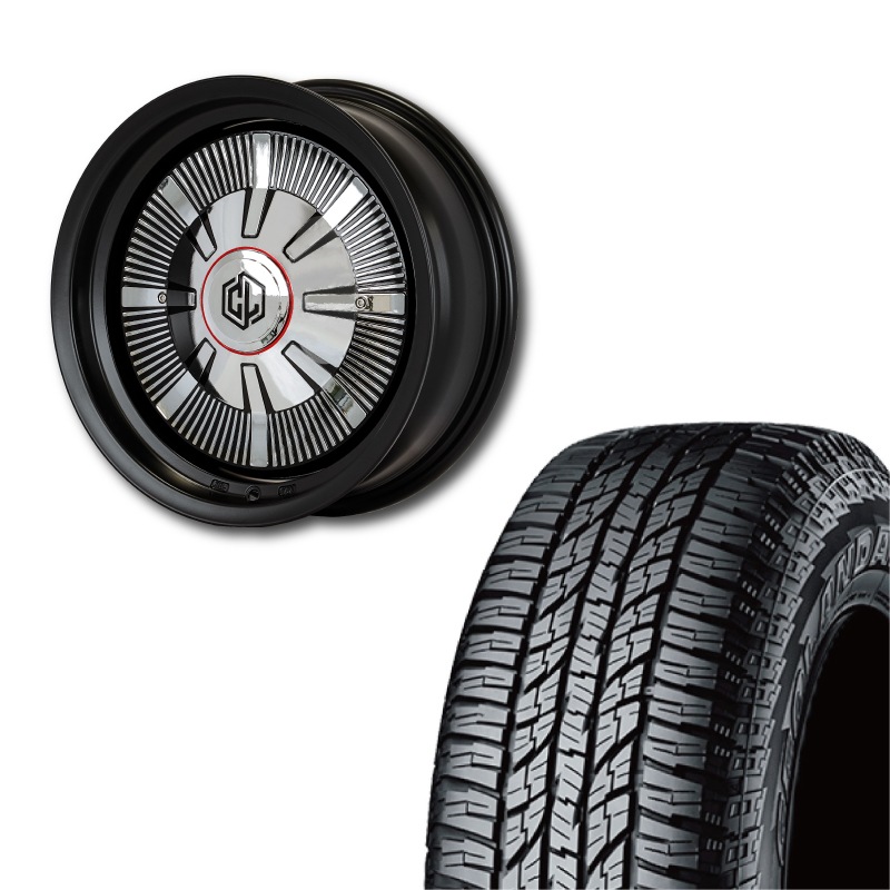 225/70R16 選べるタイヤセット <br> The First 16×6J -5 139.7 5H <br> 1本価格 シエラ シーエルリンク