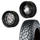 225/70R16<br> 選べるタイヤセット <br>【1～2インチUP 推奨】<br> The First <br>センターカバー2枚セット<br>コンプトン ガーデナ <br>16×6J -5 139.7 5H <br> シエラ ノマド<br>1本価格