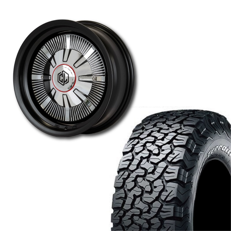 225/75R16 選べるタイヤセット <br> The First 16×6J -5 139.7 5H <br> 1本価格 シエラ シーエルリンク