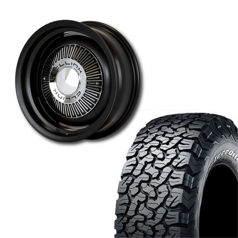 225/75R16 選べるタイヤセット <br> The First 16×6J -5 139.7 5H <br> 1本価格 シエラ シーエルリンク