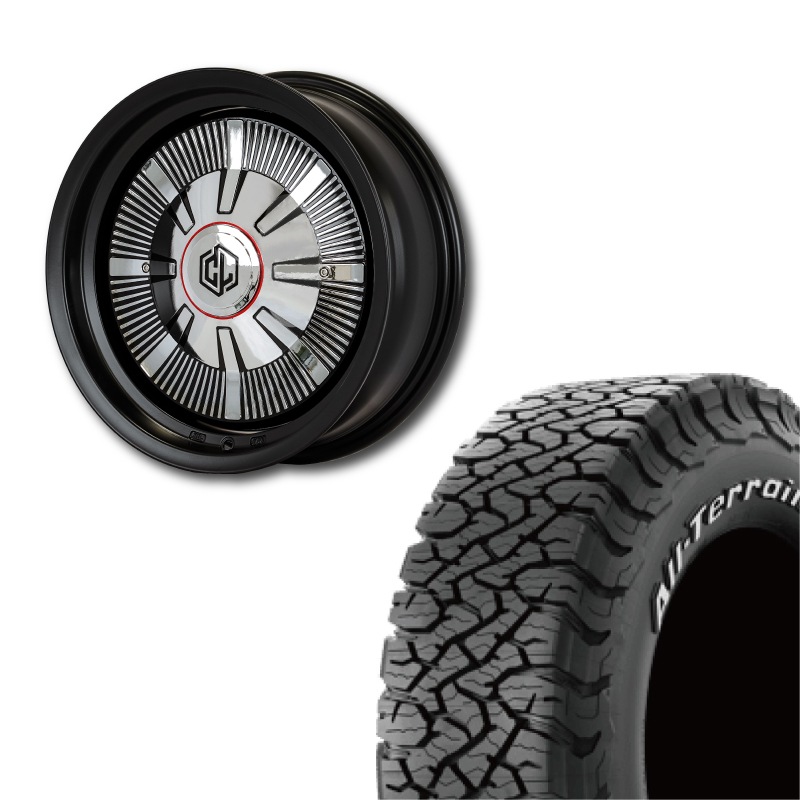 225/75R16 選べるタイヤセット <br> The First 16×6J -5 139.7 5H <br> 1本価格 シエラ シーエルリンク