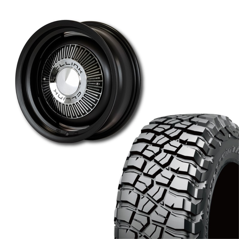 225/75R16 選べるタイヤセット <br> The First 16×6J -5 139.7 5H <br> 1本価格 シエラ シーエルリンク