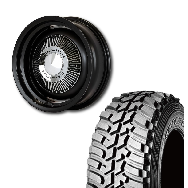 225/75R16 選べるタイヤセット <br> The First 16×6J -5 139.7 5H <br> 1本価格 シエラ シーエルリンク