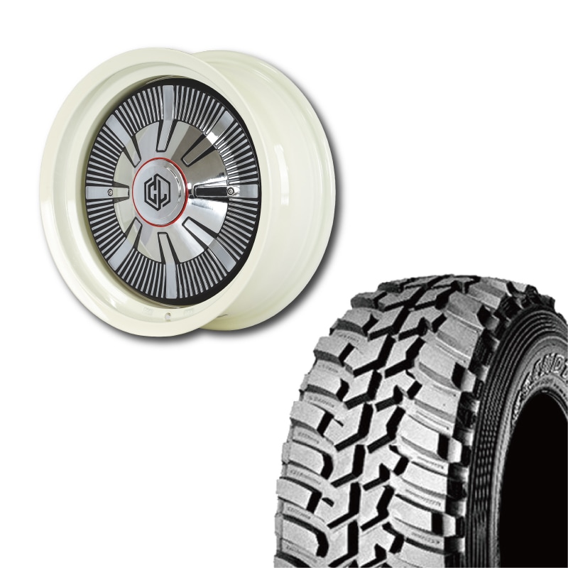 225/75R16 選べるタイヤセット <br> The First 16×6J -5 139.7 5H <br> 1本価格 シエラ シーエルリンク