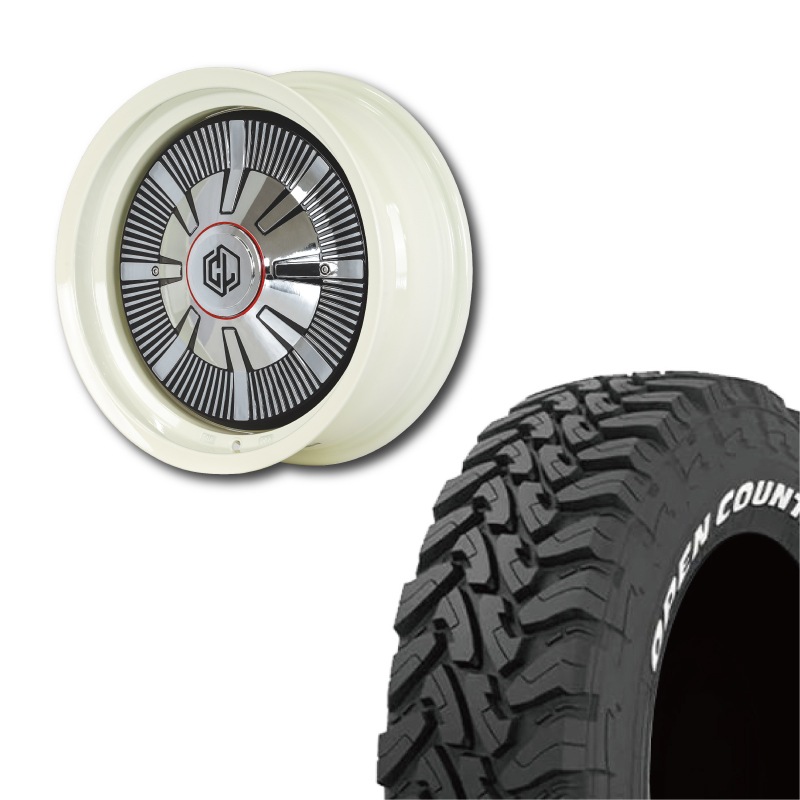 225/75R16 選べるタイヤセット <br> The First 16×6J -5 139.7 5H <br> 1本価格 シエラ シーエルリンク
