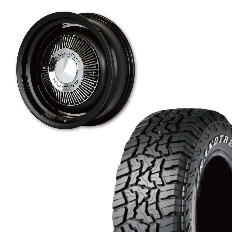 225/75R16 選べるタイヤセット <br> The First 16×6J -5 139.7 5H <br> 1本価格 シエラ シーエルリンク