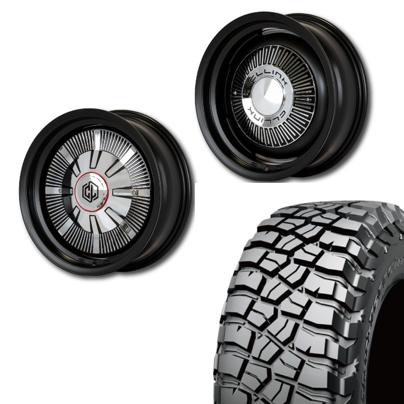 225/75R16<br> 選べるタイヤセット <br>【3インチUP 推奨】<br> The
