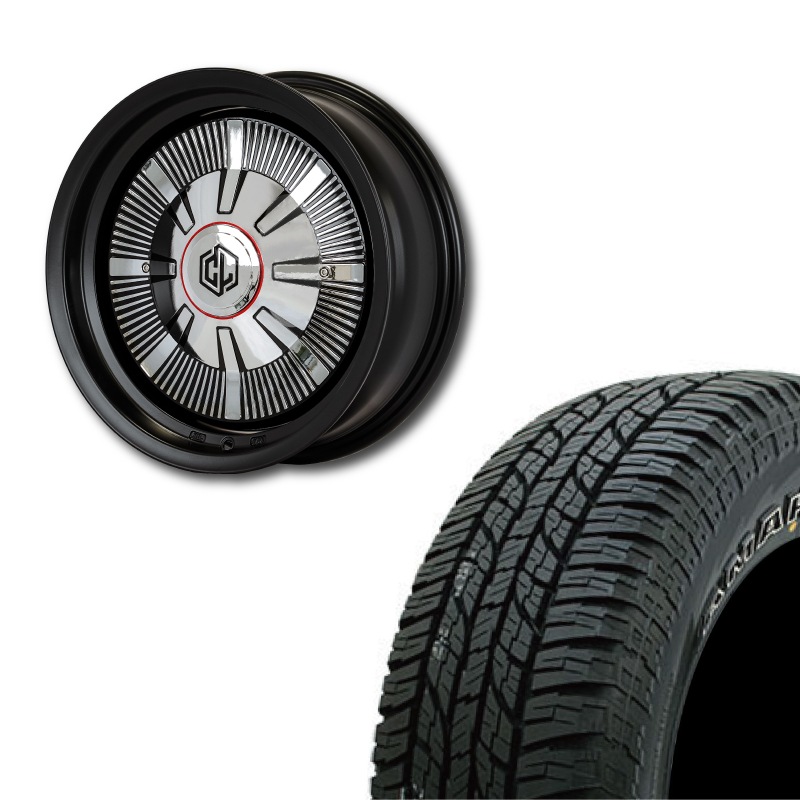 225/75R16 選べるタイヤセット <br> The First 16×6J -5 139.7 5H <br> 1本価格 シエラ シーエルリンク