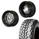 225/75R16<br> 選べるタイヤセット <br>【3インチUP 推奨】<br> The First <br>センターカバー2枚セット<br>コンプトン ガーデナ <br>16×6J -5 139.7 5H <br> シエラ ノマド<br>1本価格