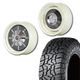 225/75R16<br> 選べるタイヤセット <br>【3インチUP 推奨】<br> The First <br>センターカバー2枚セット<br>コンプトン ガーデナ <br>16×6J -5 139.7 5H <br> シエラ ノマド<br>1本価格