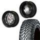 225/75R16<br> 選べるタイヤセット <br>【3インチUP 推奨】<br> The First <br>センターカバー2枚セット<br>コンプトン ガーデナ <br>16×6J -5 139.7 5H <br> シエラ ノマド<br>1本価格