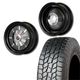 225/75R16<br> 選べるタイヤセット <br>【3インチUP 推奨】<br> The First <br>センターカバー2枚セット<br>コンプトン ガーデナ <br>16×6J -5 139.7 5H <br> シエラ ノマド<br>1本価格