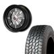 225/75R16 選べるタイヤセット <br> The First 16×6J -5 139.7 5H <br> 1本価格 シエラ シーエルリンク