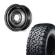 225/70R16<br> 選べるタイヤセット <br>【1～2インチUP 推奨】<br>【オーバーフェンダー 推奨】<br> オールドスタイルスチールホイール <br>16×5.5J +20 139.7 5H <br> ジムニー<br>1本価格