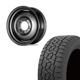225/70R16<br> 選べるタイヤセット <br>【1～2インチUP 推奨】<br>【オーバーフェンダー 推奨】<br> オールドスタイルスチールホイール <br>16×5.5J +20 139.7 5H <br> ジムニー<br>1本価格