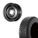 225/70R16<br> 選べるタイヤセット <br>【1～2インチUP 推奨】<br>【オーバーフェンダー 推奨】<br> オールドスタイルスチールホイール <br>16×5.5J +20 139.7 5H <br> ジムニー<br>1本価格