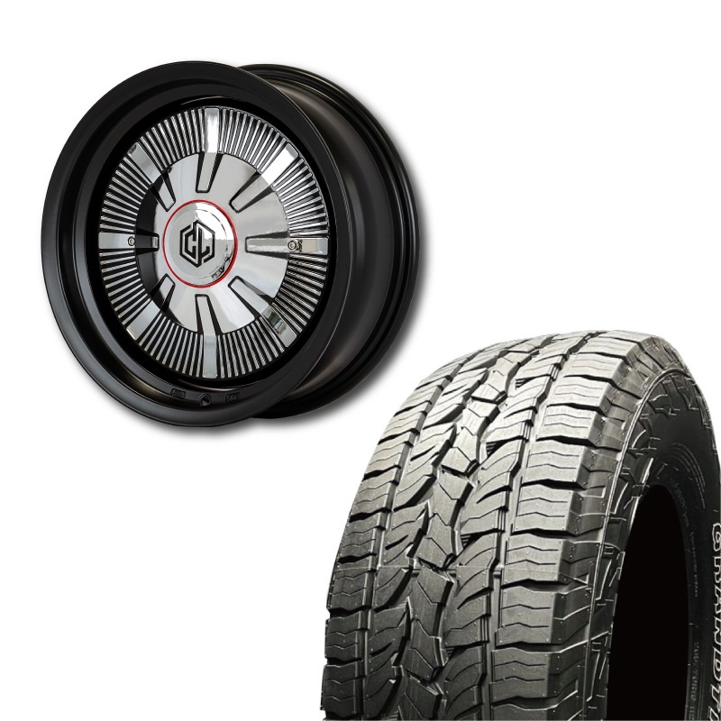 235/70R16 選べるタイヤセット <br> The First 16×6J -5 139.7 5H <br> 1本価格 シエラ シーエルリンク