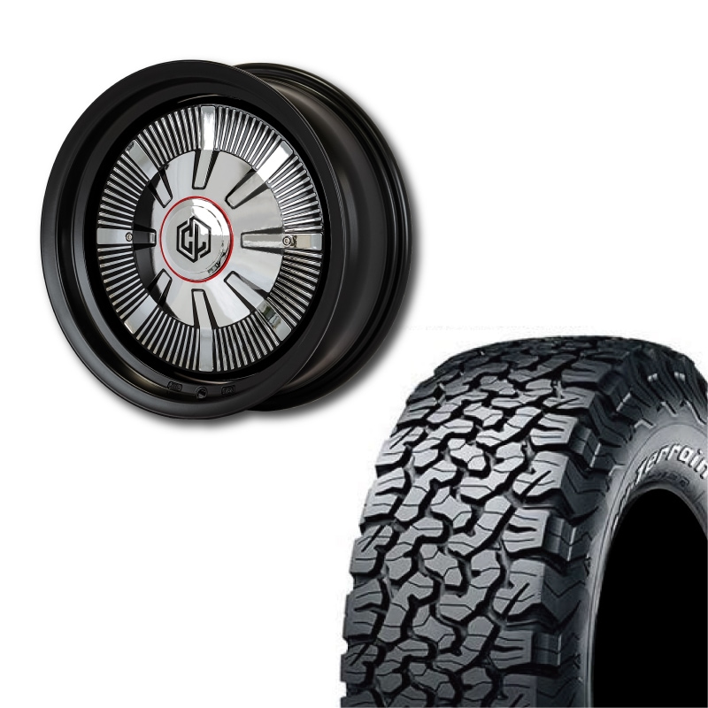 235/70R16 選べるタイヤセット <br> The First 16×6J -5 139.7 5H <br> 1本価格 シエラ シーエルリンク