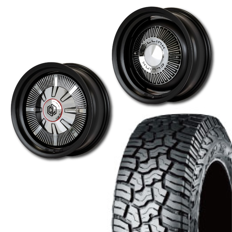 235/70R16<br> 選べるタイヤセット <br>【3インチUP 推奨】<br> The First <br>センターカバー2枚セット<br>コンプトン ガーデナ <br>16×6J -5 139.7 5H <br> シエラ ノマド<br>1本価格