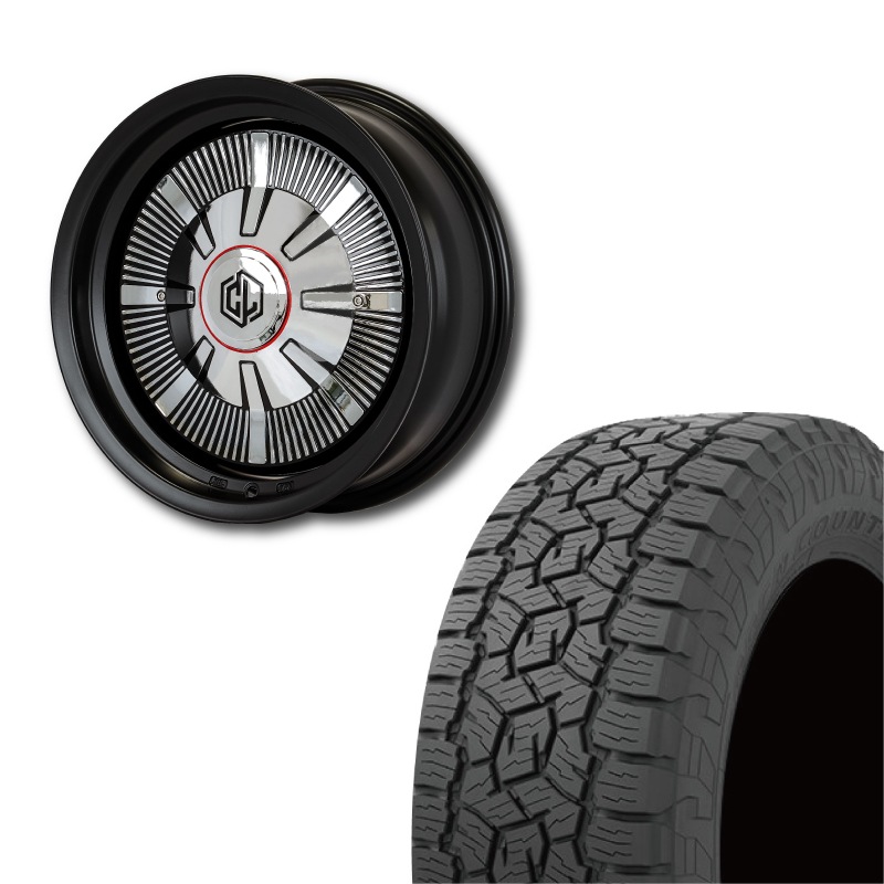 235/70R16 選べるタイヤセット <br> The First 16×6J -5 139.7 5H <br> 1本価格 シエラ シーエルリンク